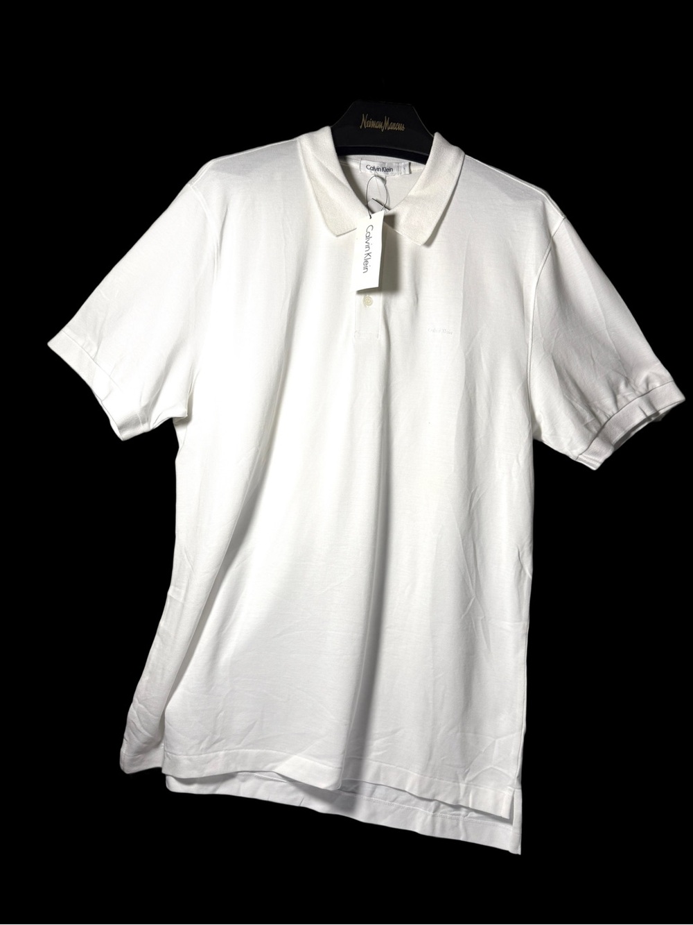 Calvin Klein Men's Classic White Polo